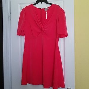 ASOS Mini Tea Dress Orange 14